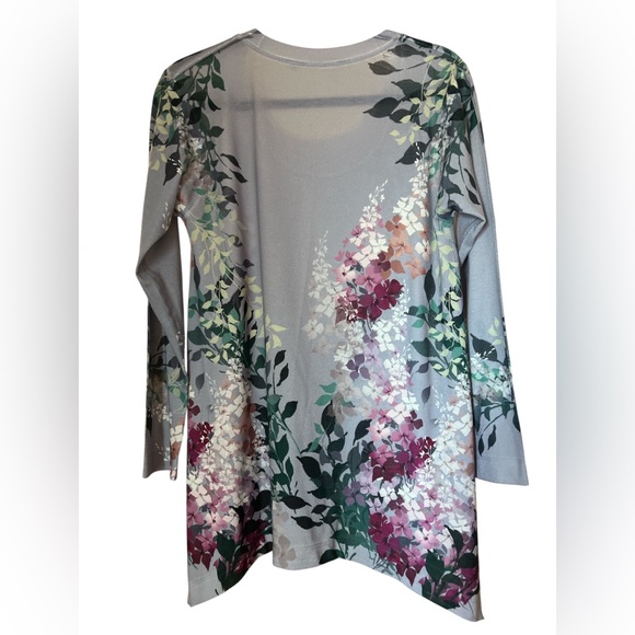 Soft Surroundings Lavender Floral Tunic - Picture 3 of 6